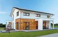 3. Platz: Basic Line Jubilée XXL Plus von Haas Fertigbau (Holztafelbau, ca. 160 m2 Wohnfläche, 296.271 Euro schlüsselfertiger Grundpreis) (Foto: Haas Fertigbau)
