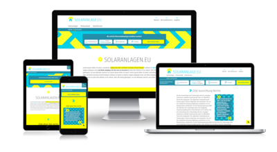 Homepage Solaranlagen.eu