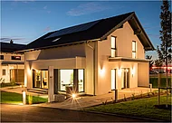 2. Platz: Musterhaus "Neo Günzburg" von FingerHaus mit Stimmenanteil: 19,0 %; Preis ab 150.000 bis 300.000 Euro (Foto: FingerHaus / planet c)