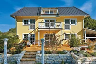 2. Platz: Haus Freimann von Regnauer Hausbau (Massiv­holz-Riegel-Konstruktion, ca. 282 m2 Wohnfläche, ca. 496.860 Euro) (Foto: Regnauer Hausbau)