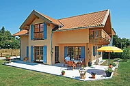 3. Platz: Haus Schwansee von Isartaler Holzhaus (Holztafelbau, ca. 134 m2 Wohnfläche, 254.850 Euro schlüsselfertig) (Foto: Isartaler Holzhaus)