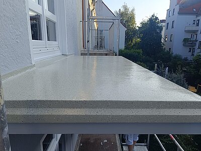 Balkonsanierung Bremen – Balkon neu beschichtet und abgedichtet
