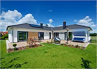 1. Platz: Barrierefreier Bungalow von Heinz von Heiden Massivhäuser mit Stimmenanteil: 27,5 % (Foto: Heinz von Heiden Massivhäuser / planet c)